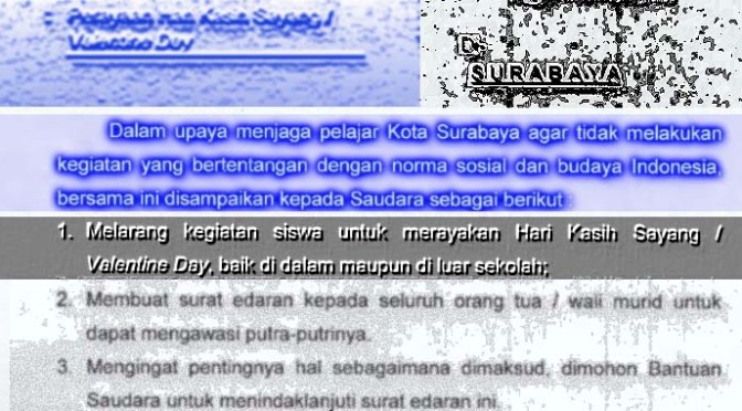 Larangan Pelajar Merayakan Hari Valentine, Ini Alasannya