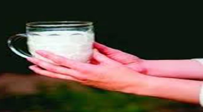 Kisah, Segelas Susu yang Mengharukan