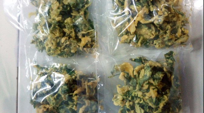 Keripik Seledri <em>”Green Heart”</em>, Cemilan Kaya Manfaat