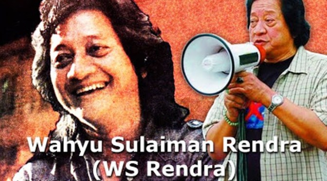 Puisi WS Rendra Sebelum Wafat