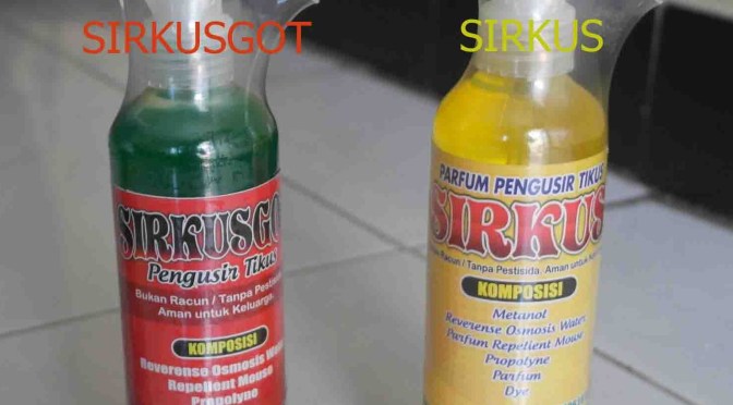 PARFUM SIRKUS (Parfum Pengusir Tikus)