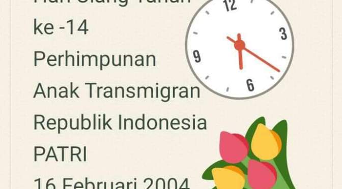 PATRI Berulang Tahun Ke-14