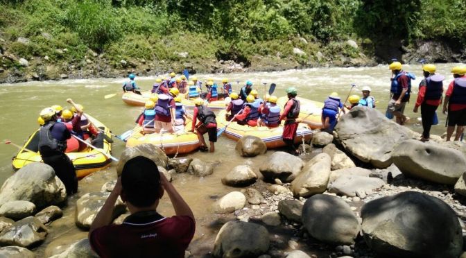 Serunya Arung Jeram Sungai Serayu, Silaturahmi Ala Paguyuban Sekar Langit