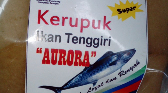 Kerupuk Ikan Tengiri Khas Kuala Pembuang, Seruyan Kalimantan Tengah