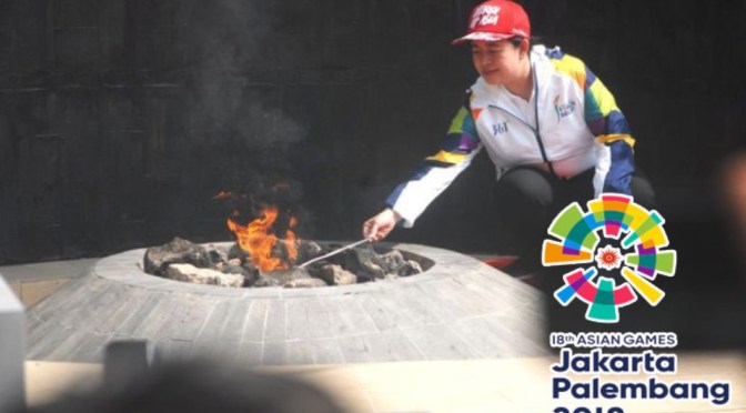 Api Abadi Mrapen Grobogan Jateng Ikut Menyemangati Asian Games 2018 Jakarta-Palembang