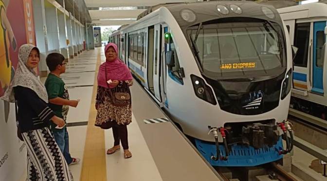 LRT Palembang Gratis Saat Perhelatan Asean Games 2018, Dijajal Kissparry Sekayu