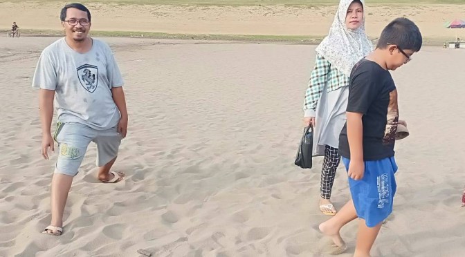 Pantai Sekayu, Kemarau Sekayu Water Front Sungai Musi bagai Pantai