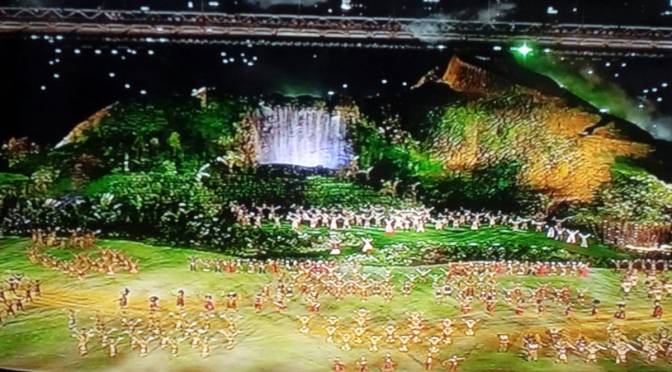 Open Ceremony Asian Games 2018 di Stadion Utama GBK Jakarta Spektakuler