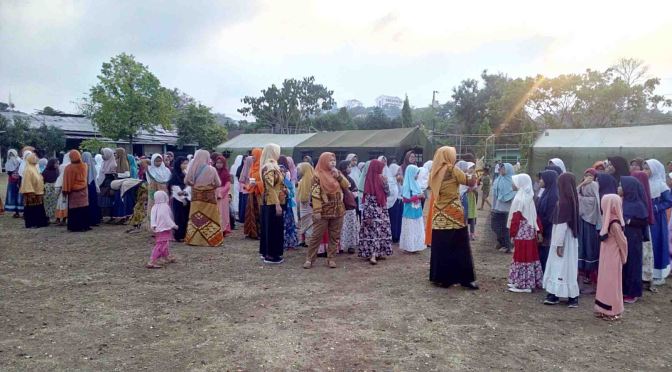 Santri TPQ Se-Candisari Semarang sangat Antusias Mengikuti Perkemahan Santri