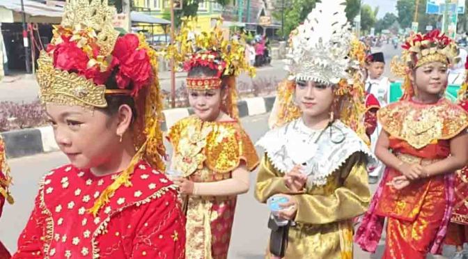 Karnaval Budaya pada Ultah Muba ke-62 Tahun 2018