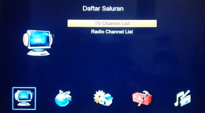 Cara Mencari Siaran TV Parabola Reseiver Venus HD Meteor