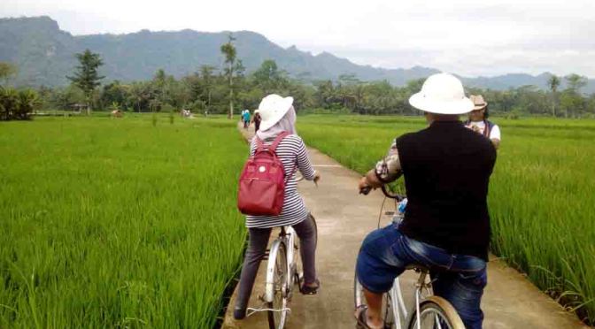 Wisata Sepeda Lereng Menoreh Objek Wisata Candi Borobudur, Penuh Sensasi