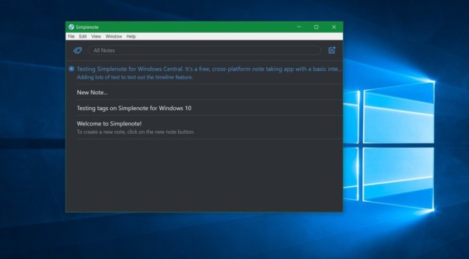 Mencoba Belajar memulai Simplenote, Beralih ke Notes Digital