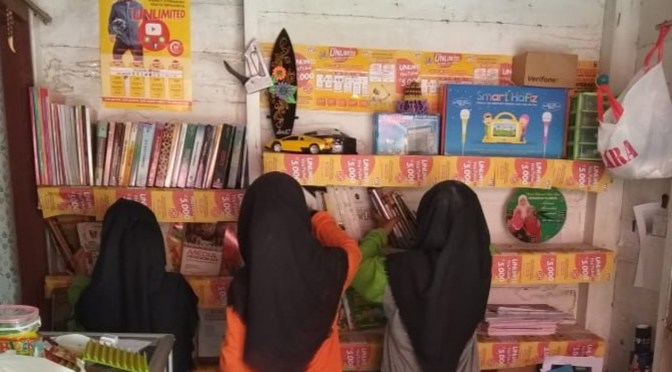 Rumah Baca “Amtaza” Tenggulang Baru, Desa Pelosok di Babat Supat Muba Sumsel