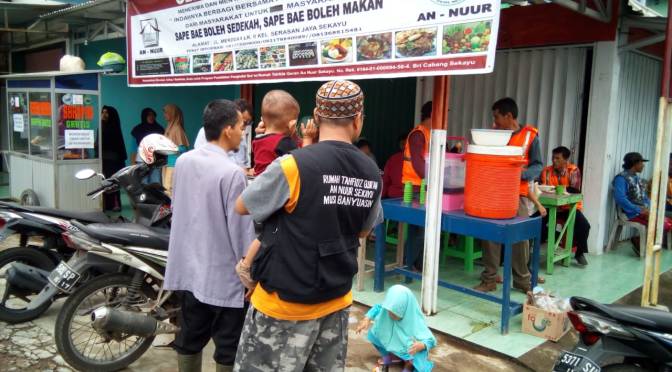 Gerobak Sedekah Sekayu, Ayo Sedekah Semoga Berkah