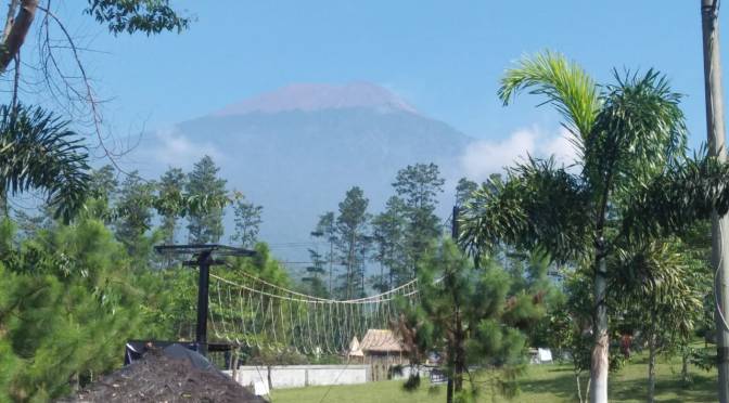 Jalan jalan di Agrowisata Lembah Asri Serang Purbalingga