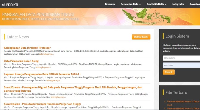 Cara Cek Data Status Kemahasiswaan di Pangkalan Data Pendidikan Tinggi, PDDikti