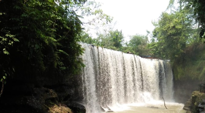 Air Terjun Temam Lubuklinggau Niagaranya Sumatera Selatan