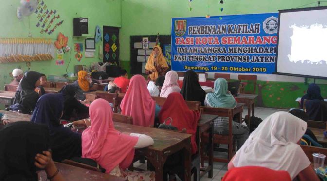 Pembinaan Kafilah FASI Kota Semarang Menghadapi FASI Provinsi, Berlangsung Hari Ini
