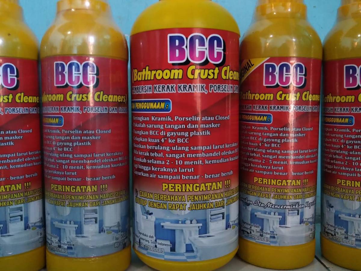 BCC (Bathroom Crust Cleaner), Pembersih Kerak Lantai Kamar Mandi yang Ajaib