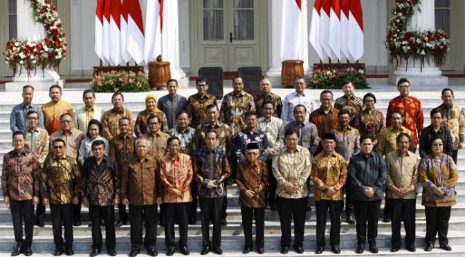 Kabinet Indonesia Maju 2019 – 2024 Asa Baru di Era Milenial