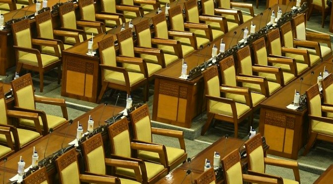 Anggota DPR RI Sejumlah 575 Orang Masa Bakti 2019-2024 akan Dilantik Hari Ini