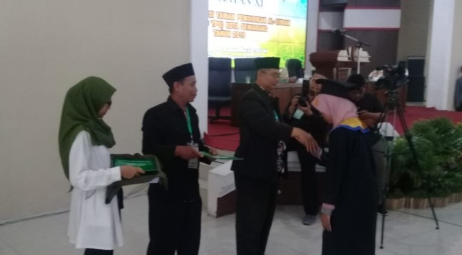 Wisuda Bersama Ke-XI 2019 Badko TPQ Kota Semarang Hari Ini Diikuti 1505 Santri dari Seluruh Kecamatan