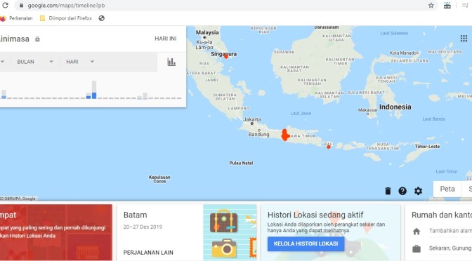 Manfaat Linimasa Google Maps dengan Akun Google