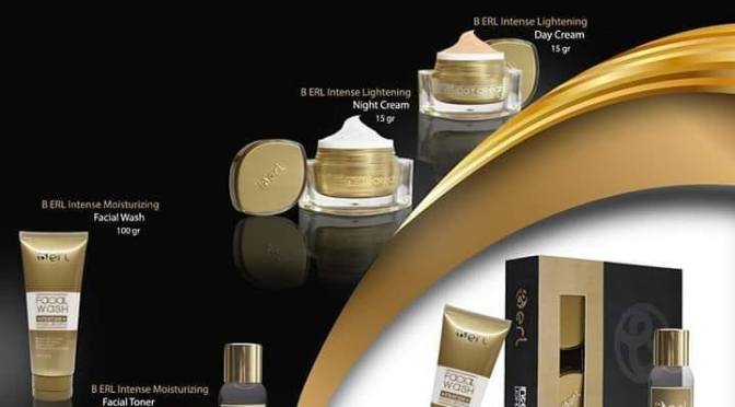 Paket Perawatan Kulit dan Wajah Spesial dengan B Erl Intense Lightening Series dari B Erl Cosmetics
