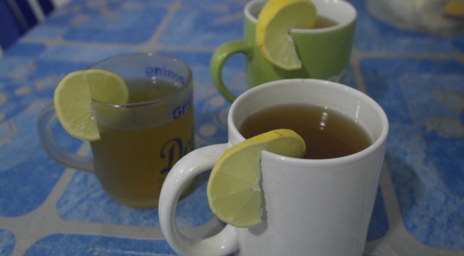 Lemon Tea Rumahan untuk Buka Puasa, (Katanya) Penangkal Virus Corona? dan #RamadhanDirumahAja