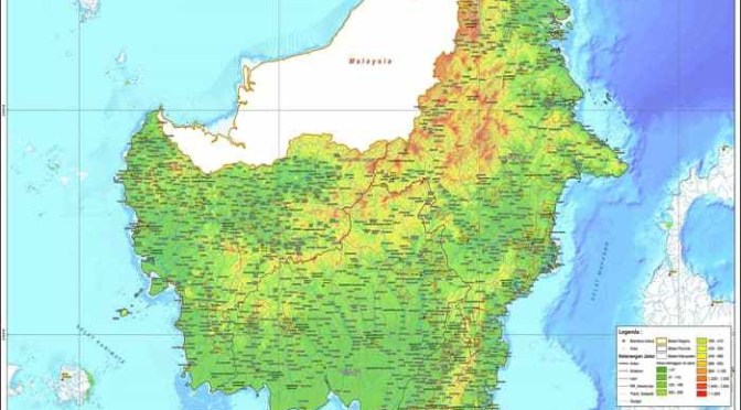 Nama Kabupaten dan Kota di Pulau Kalimantan, Berjumlah 56+ Kabupaten/Kota