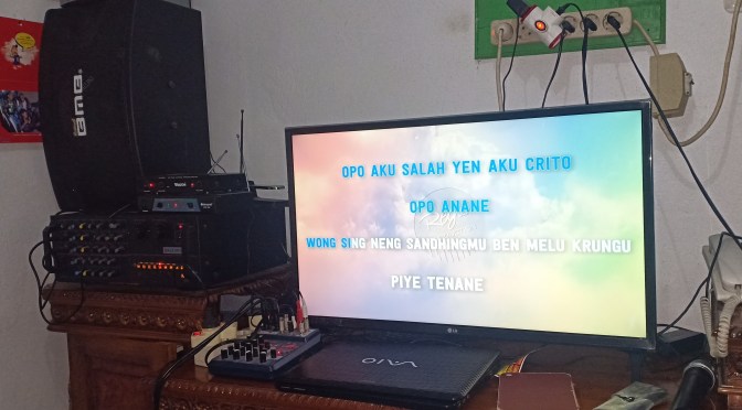 Inilah Perangkat Karaoke Rumahan, Hiburan DirumahAja, Bonus Lagu TATU Didi Kempot plus dan MP3