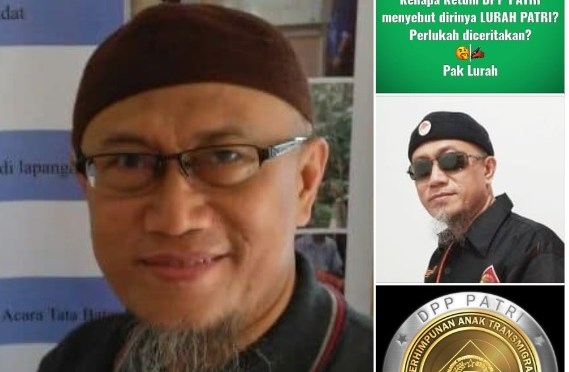 Sebutan Lurah Dipilihnya daripada Ketua Umum (Ketum) PATRI, Inilah Alasannya
