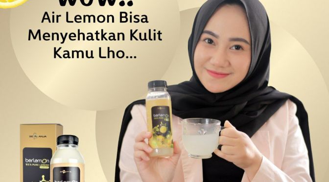 BeRLanja Hadirkan  Berlemon, Perasan Lemon Tinggal Tambah Air Secukupnya, dari B Erl