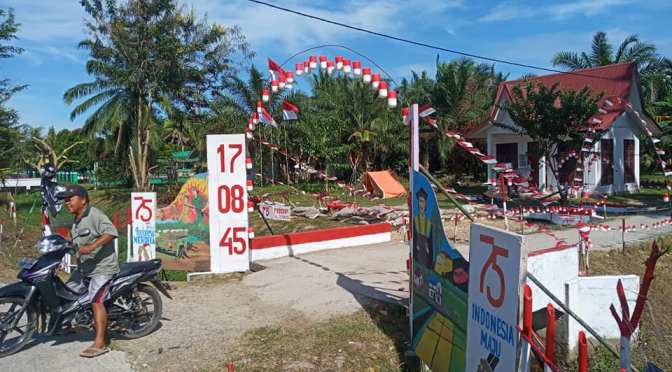 Sejarah Kampung Langsat Permai, Gebyar Desa dan Semarak Kemerdekaan Indonesia Ke-75