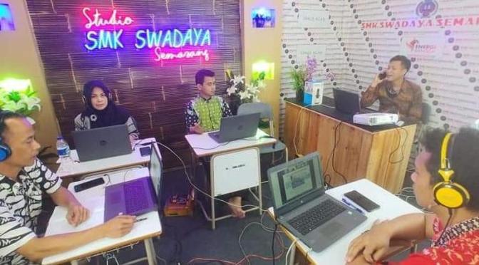 SMK Swadaya Semarang menjadi Tempat Studi Banding secara Virtual dari Jurusan BDP Berbagai Daerah