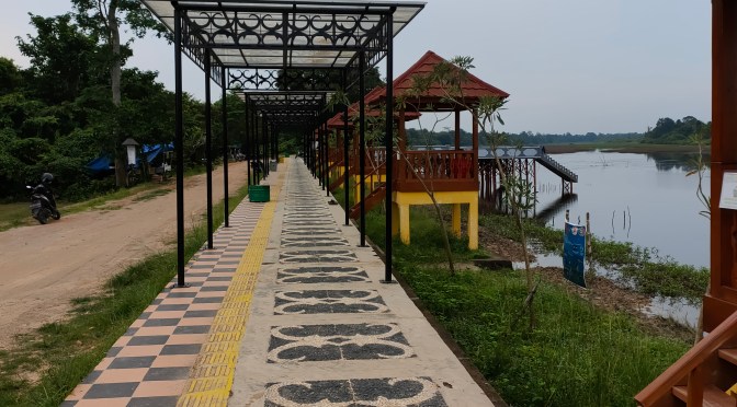 Danau Ulak Lia Sekayu Musi Banyuasin Kini dengan Wajah Baru