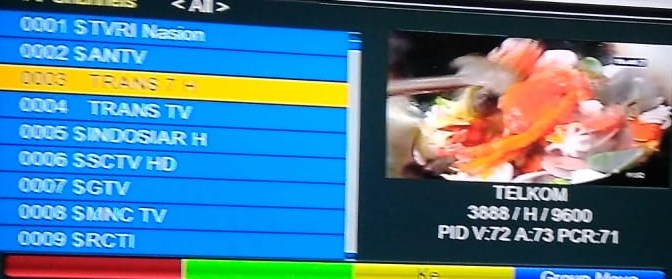 Trans TV dan Trans 7 Pindah Frekwensi Parabola Hari Ini