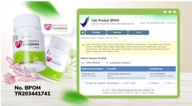 Atasai Masalah Privasi Kewanitaan dengan Primadona Manjakani, Jika Ada, Cobalah!