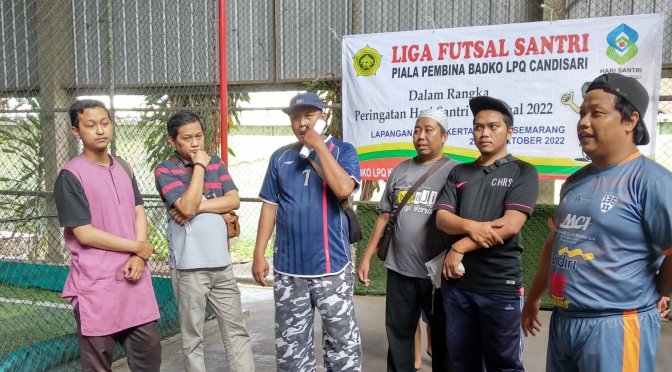 Delapan Besar Liga Futsal Santri Bakdo LPQ Kecamatan Candisari HSN 2022 Akan Bertanding Besok
