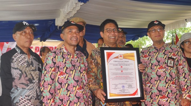 HUT 19 PATRI, Deklarasi di Titik Nol Nusantara