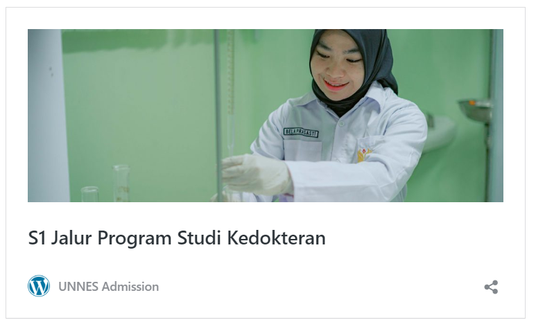 UNNES Resmi Membuka Program Studi Kedokteran pada Seleksi Mandiri (SM ...