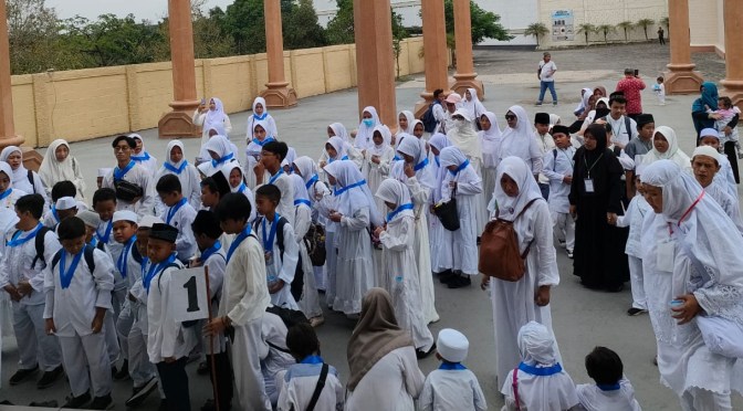 Lebih dari 700 orang Mengikuti Manasik Haji Badko LPQ Kecamatan Candisari di Firdaus Fatimah Zahra Gunungpati Semarang