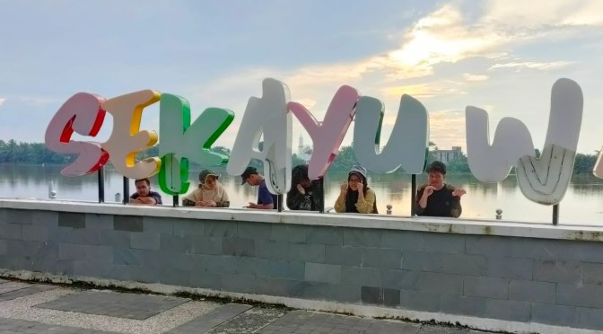 Inilah Sekayu Water Front Terkini Desember 2023, Saat Kami Silaturahmi Keluarga Kissparry Menyempatkan Jalan-Jalan Kesini Lagi