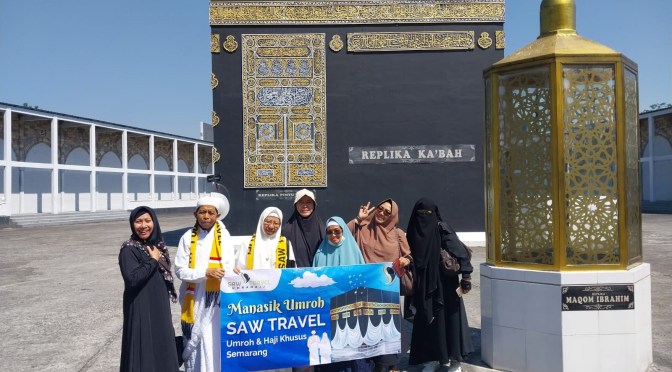 Alhamdulillah, Melaksanakan Manasik Umroh di Firdaus Fatimah Zahra Gunungpati Kota Semarang