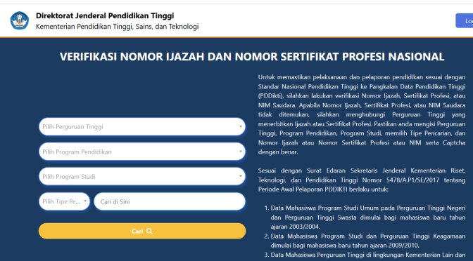 Inilah Solusi Verval Info-GTK Bagi Mahasiswa Angkatan Sebelum 2003 | Verval Unggah Berkas, Lupakan SIVIL PDDikti