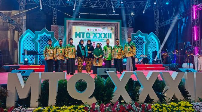 Kafilah Candisari Menyukseskan Pembukaan MTQ XXXII Tingkat Kota Semarang 2024