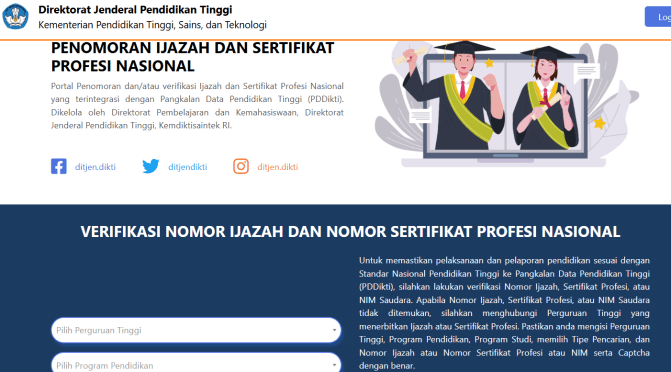 Mengecek Ijazah Perguruan Tinggi di SIVIL Model Baru, Sekarang Ada di PISN